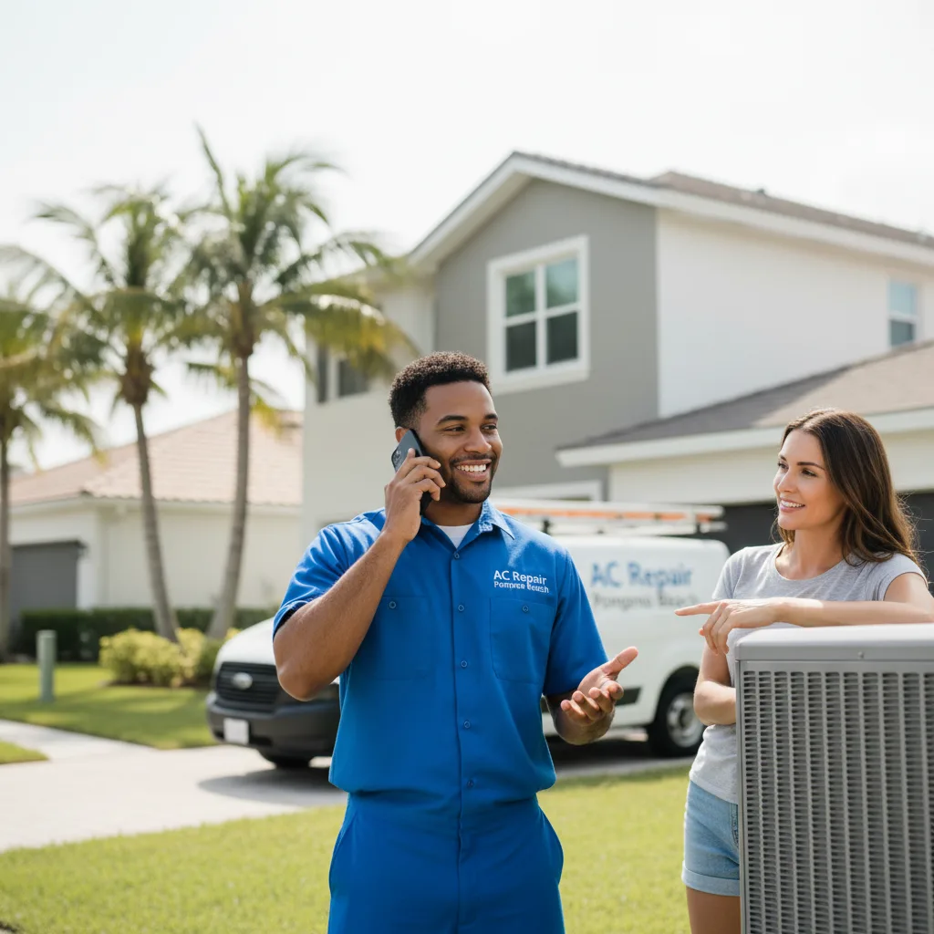 AC Repair Pompano Beach customer support in Lima